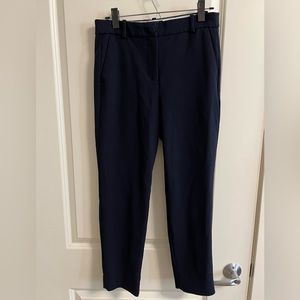 J Crew Cameron High Rise Pant in Navy